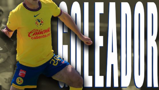 Tiene los mismos GOLES que Henry Martín, pero juega en la Sub 23 del Club América