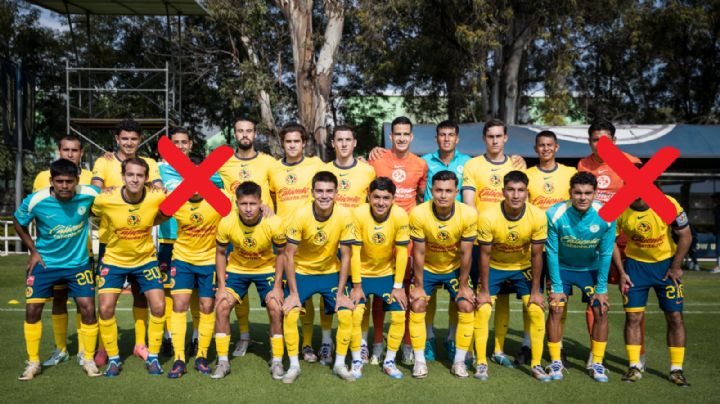 Los mandan a la Sub-23 y son BAJA con el primer equipo del Club América vs Atlas