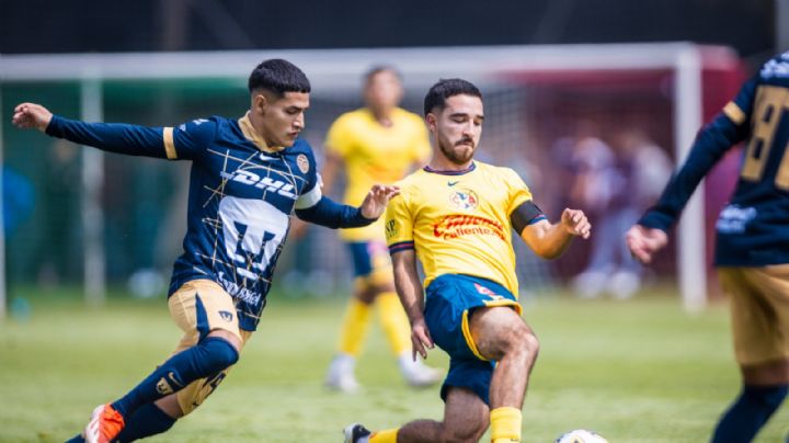 Club América DEMUESTRA a Pumas que tiene una MEJOR CANTERA al ganarle en el Clásico Capitalino Sub-23