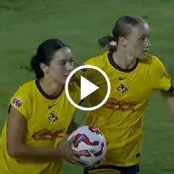 Video: la APLASTANTE VICTORIA 1-8 del Club América Femenil ante Mazatlán en el Apertura 2024