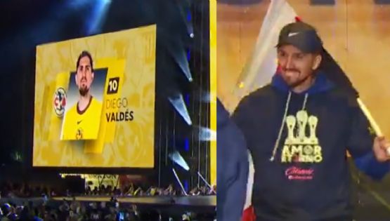 Video: La DESPEDIDA de Diego Valdés con la afición del Club América