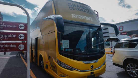 Club América estrenará diseño en su autobús para CELEBRAR el TRICAMPEONATO