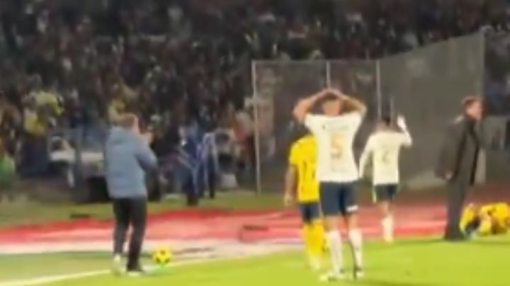 Video: André Jardine FESTEJA la EXPULSIÓN de Piero Quispe en el América vs Pumas