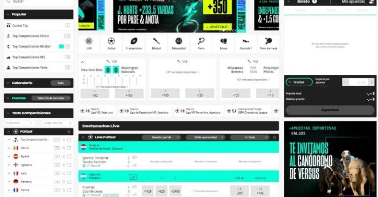 Apuestas en VERSUSbet