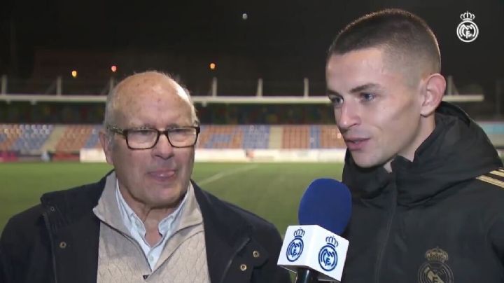 Álvaro Fidalgo comparte EMOTIVO RECUERDO de sus inicios en el Real Madrid con su abuelo