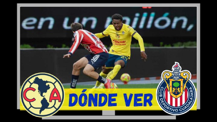 Dónde VER en VIVO el Club América vs Chivas por la vuelta de los 8vos de Final de la Concachampions