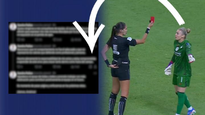 ¡Sabe que se equivocó! El mensaje de Sandra Paños a la afición del Club América tras su expulsión
