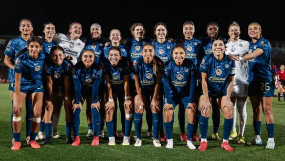 La afición del Club América Femenil APLAUDIÓ la preparación previa al choque ante Bravas Femenil