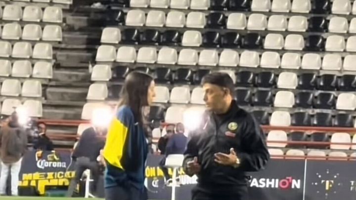 IMÁGENES exhiben duro reclamo de Ángel Villacampa a Claudia Carrión tras la DERROTA vs Pachuca