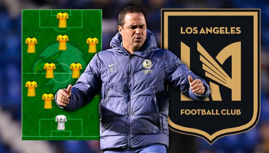 La extraña ALINEACIÓN que tendría el Club América contra el LAFC por todas sus BAJAS