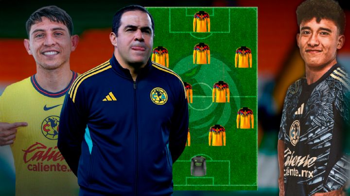 La Alineación del Club América para el inicio del Apertura 2025 con sus NUEVOS REFUERZOS incluidos