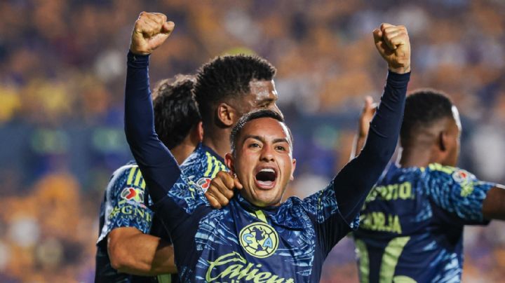 Video: De cabeza, así fue el gol de Erick Sánchez para empatar el Tigres vs América