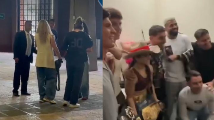 No dejaban a entrar a jugadoras del América a Supernova, pero la varonil sí pudo para ver a Alana