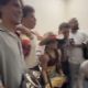 Los jugadores del Club América que fueron a apoyar a Alana Flores en su pelea vs Gala Montes