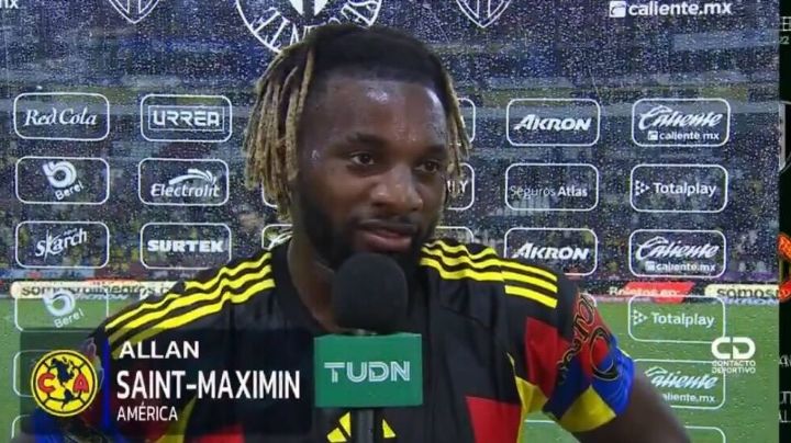 “Me dieron la bienvenida como un…”: las primeras palabras de Allan Saint-Maximin en su debut goleador
