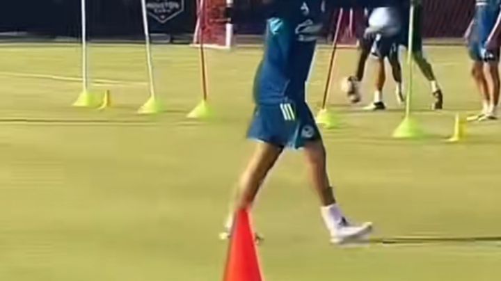 ¿AGRANDADO o se quiere IR del Club América? Afición analiza la actitud de este jugador en el entrenamiento