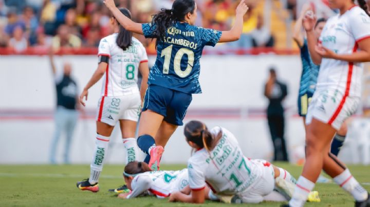 Ni el panal de ABEJAS, ni la tormenta evitó la VICTORIA del Club América Femenil vs Necaxa