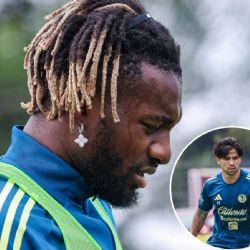 Video: Víctor Dávila hace ENOJAR a Allan Saint-Maximin en el entrenamiento del América