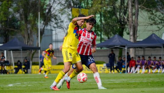 Amargo sabor de boca: Club América Sub 21 empata con Chivas en el Clásico Nacional
