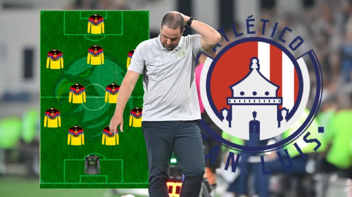 La ALINEACIÓN del Club América con todas sus bajas vs el Atlético San Luis