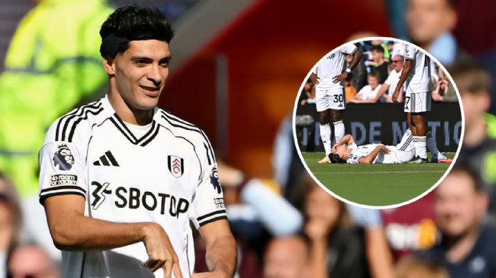 Raúl Jiménez anota GOLAZO pero termina LESIONADO con el Fulham vs el Aston Villa del Dibu Martínez
