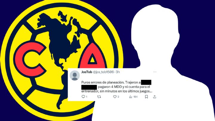 ¿Dinero TIRADO a la basura? El América pagó una millonada por él y prácticamente no ha jugado